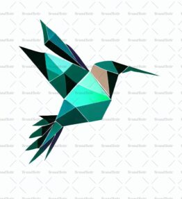 Geometrischer Kolibri